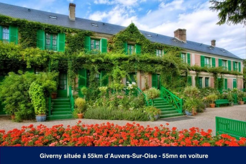 Amman Studio Avec Terrasse Au Coeur Du Village Impressionniste Auvers-sur-Oise Dış mekan fotoğraf